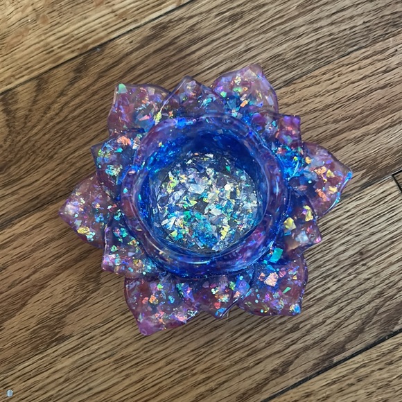 Beautiful handmade candleholder - Picture 2 of 2